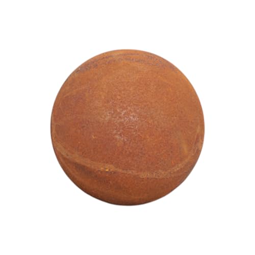 ecosoul Gartendeko Rostkugel aus Metall, 10 cm oder 15 cm Durchmesser,...