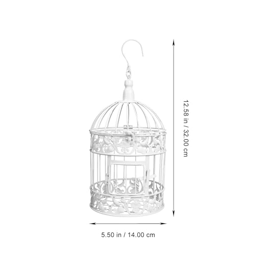 Cage à oiseaux décorative en fer : une idée de cadeau de mariage poétique - 3