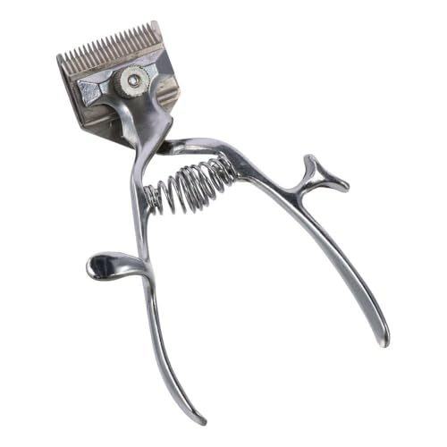 Pet Manual Hair Clipper Silver Highly Efficient 5.7 * 3.9 Inch Pet Grooming Scissors Reliable Stainless Steel Traditional Hair