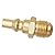 MENSI 3/8" Male Flare X 1/4" Quick Connect Plug for Female Flare Propane Extension Hose Hook RV Gas Supply