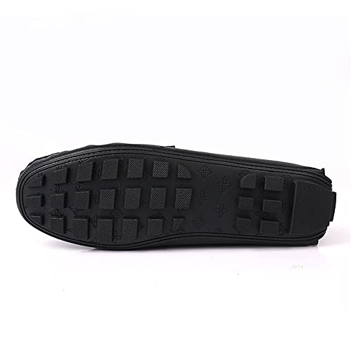Mens Loafers Shoe Driving Loafers Tassel Simple Leather Slip Resistant Flexible Flat Heel Outdoor Slip-on4
