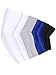 Mudder 8 Pairs UV Sun Protection Arm Sleeves Compression Arm Sleeves Ice Silk Unisex Sports Sleeve
