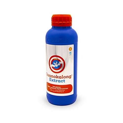 Guanokalong Bat Guano Extrakt, biologischer Fledermausdünger, flüssig, 1 L