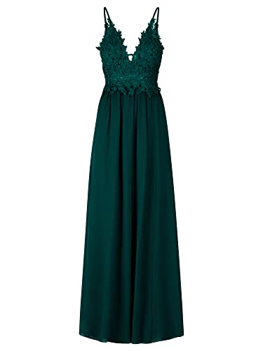 ApartFashion Damen Kleid, Emerald, S EU