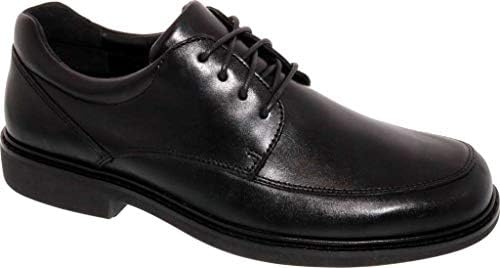 Drew Shoe Park - Men's Therapeutic Diabetic Extra Depth Shoe: Black/Smooth 9 Wide (2E) Lace