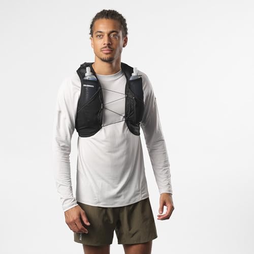 Image of Salomon Unisex Active Skin 8, Hydration & Storage Vest with 500ml Flasks Included