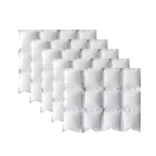 OUDQFCJ 60 Pcs Bolsas de Hielo Desechables Flexibles para Cubitos de Hielo (26 cm x 39 cm) Prácticas y Versátiles para Congelar Hielos