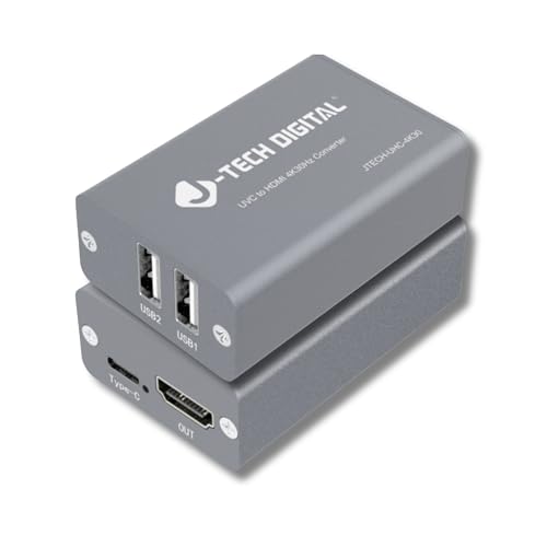 Convertidor UVC a HDMI 4K en transmisiones en vivo y directos 1