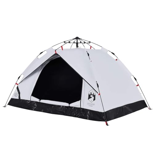 vidaXL Kuppel Campingzelt 2 Personen, Kuppelzelt mit Quick-Release-System,...