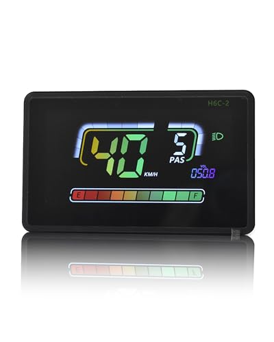 Écran LCD vélo électrique UART 2 connecté Bluetooth avec port USB de recharge