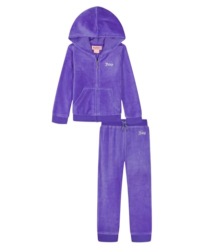 Image of Juicy Couture 2pc Zip Up Velour Jog Set