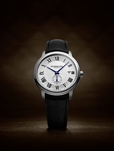 Raymond Weil Men's 2238-STC-00659 Maestro Analog Display Swiss Automatic Black Watch4