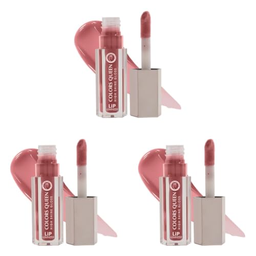 Image of Colors Queen Lip Luminizer Gloss | Non-Sticky & High Shine Glossy Finish | Gives Fuller Lip Effect & Extra Hydration | Long Lasting Lip Gloss for Women Enriched with Shea Butter (Vintage, 9ml)