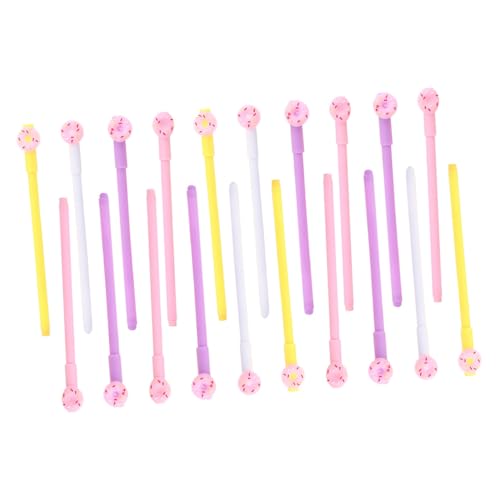 Set de 20 bolígrafos de gel con diseño donut