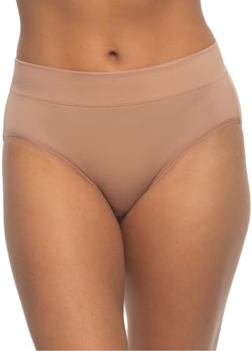 Image of Felina Womens 5 Pack Pima Cotton Wide Waistband Hipster