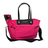 Marc Jacobs 4P5HTT065H02 Nylon Diaper Bag, Hot Pink