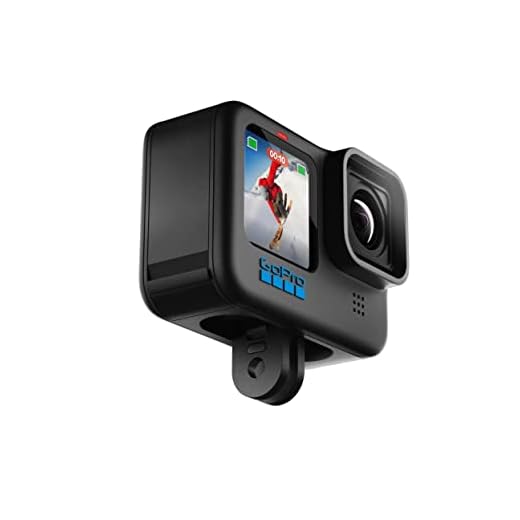 Câmera GoPro HERO10 Black à Prova com LCD Frontal, Vídeos 5.3K 60, Fotos 23MP, Chip GP2, HyperSmooth 4.0, Live Streaming 1080p, Webcam, Conexão Nuvem, Preta