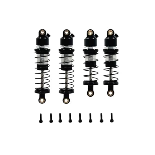 RC�V���b�N Compatible With WLtoys For LOSI 244016 Micro B 1/24 RC�J�[�A�b�v�O���[�h�����A�N�Z�T���[�p�[�c���^�������V���b�N�A�u�\�[�o�[(Black)