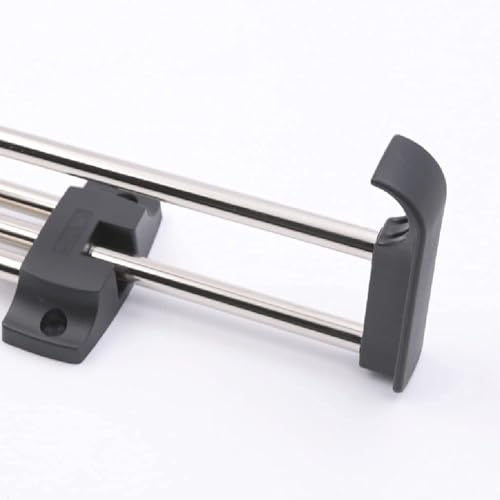 Riel de ropa de extracción de 45cm para armario extensible resistente 3