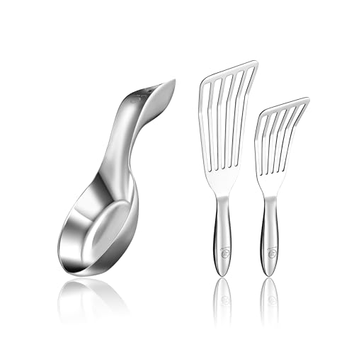 SPOONR + FISHTURN espátula y cuchara combinada para cocinar con precisión 2