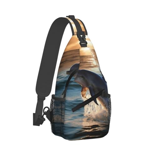 Bolso cruzado deportivo estilo bolso bandolera negro miniatura 2