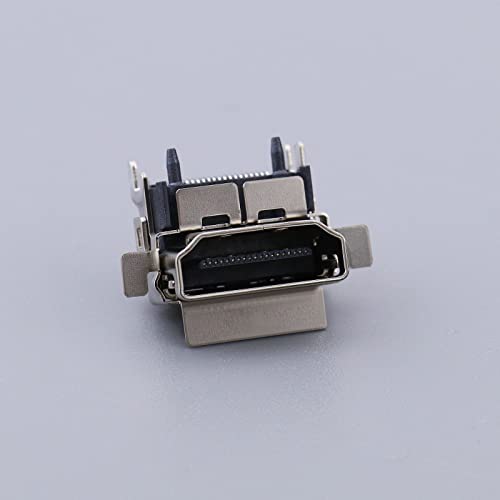 Image of 2Pcs HDMI Port Socket Compatible with Xbox One S Only HDMI Port Socket Plug Jack Interface Connector Replacement Aluminum