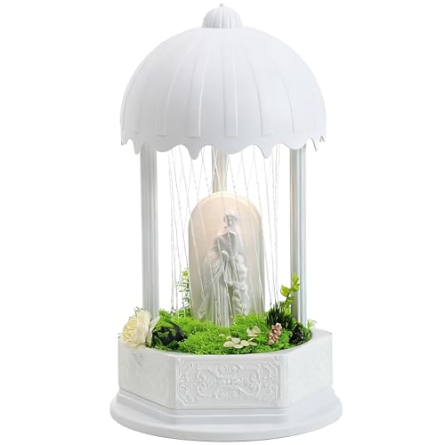 LumiRuiss Muse Goddess Oil Rain Lamp Sculptural Mood Lighting & Customizable Display Stand Artistic Ambience Dcor with Aroma Diffuser for Home & Commercial Spaces