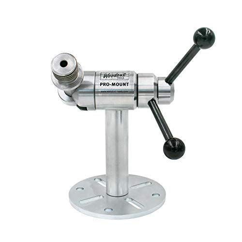 Woodcut Tools Pro-Mount Carver Woodturning Stand for Carving, Texturing and Embellishment with Complete
