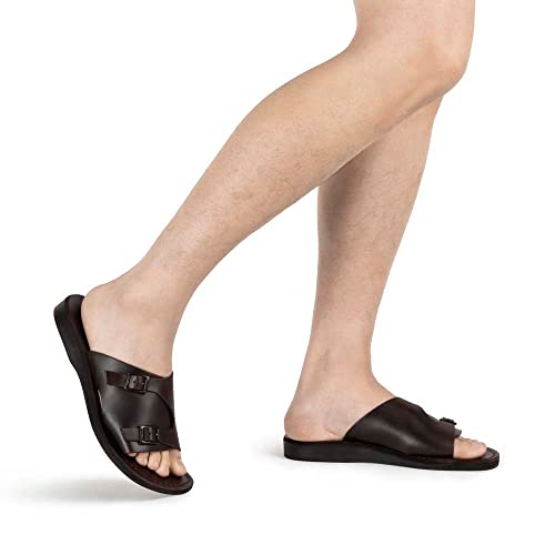 Seth - Leather Slide Sandal - Mens Sandals2