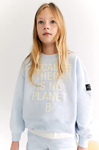 Sweatshirt ECOALF Airealf pour filles en coton bio rose