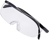 Debaishi Reading Glasses,160% Bigger & Clearer Big Vision Magnifying Glasses for Women and Men (Black-1pack)