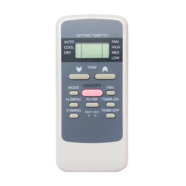 HopShop AC Remote Control Compatible for Hitachi Window and Split Air Conditioner (AC 148)(Please Match The Image with Your Old Remote)-image-46
