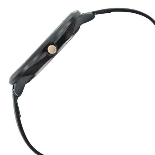 Image of Sonata Poze Quartz Analog Black Dial Leather Strap Watch for Men-SP70004KL02