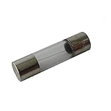 250V 15A φ5×20mm ガラス管ヒューズ 5個入 ＜con-1523＞