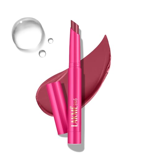 Image of Lakme 9 to 5 Forever Matte Lip Crayon, Pitch Pink, 1.1g, for Smooth and Supple Lips, with Vitamin C, Matte Finish, 8 Hr Hydration, Long Lasting all day comfort, Retractable Crayon