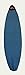 SOLA Funboard Sock 6 '7, Unisex, Funboard, Blue Stripe