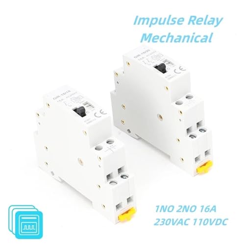 Relais 16A 230V AC bipolaire à double contact normalement ouvert - 6
