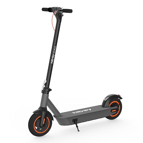 Image of Hiboy S2 /S2 MAX Electric Scooter, 40.4 Miles Range & 19 Mph | 500W Motor, 10 inch Self-Sealing Tire E-Scooter, Folding Commuter & Dual Braking System Electric Scooter for Adults