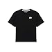 Lacoste Women's Cotton Jersey Loungewear T-Shirt, (Amazon Exclusives), Black/White, Small