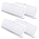 Leisure LED RV LED Ceiling Light Fixture 20' x 6.5' -1450 Lumen with Touch Dimmer Switch Interior Lighting for Car/RV/Trailer/Camper/Boat DC 12V Natural White 4000-4500K (4-Pack)