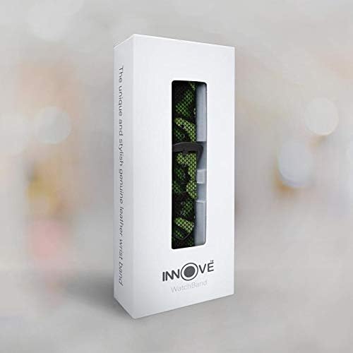 Miniatura 5 de CA0482 Green Snake Skin Graphic Printed Leather & Silicone Smart Watch Band Strap for Samsung Galaxy Watch Watch3, Gear S3 Models Gear S3 Frontier