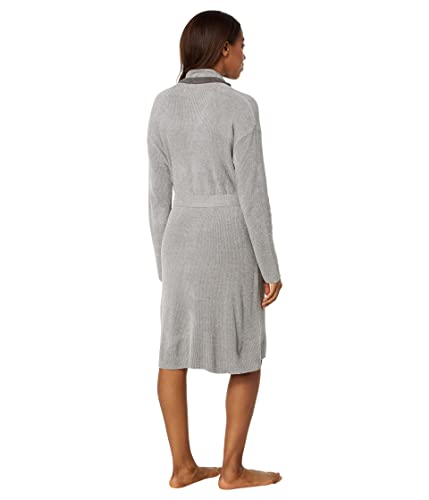 Image of Barefoot Dreams CozyChic Ultra Lite Tipped Ribbed Short Robe