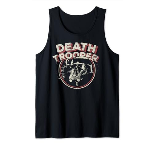 Débardeur Star Wars au motif portrait rétro Death Trooper coupe athlétique