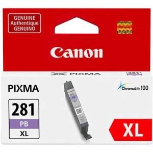Canon Cli-281 Xl Photo Blue Ink Tank Compatible To Ts9120 Series,Ts8120 Series, Ts8220 Series #TOP2