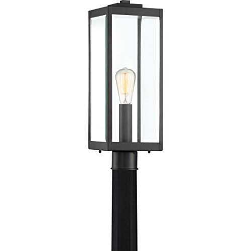 Quoizel Westover Outdoor Post Lantern, 21.25 Inch 1-Light