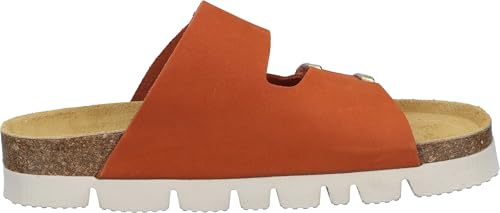 Women's Mule Loafer, Orange, 104