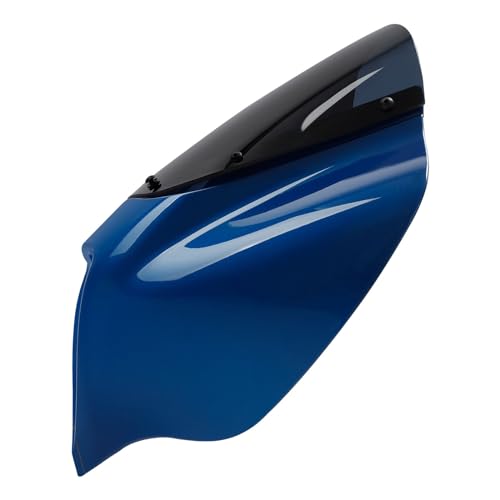 Image of Front Headlight Quarter Fairing Windshield Fit For Harley Low Rider FXLR S FXLRS 2018-2025 Street Bob FXBB FXBBS 2018-2025 Softail Standard FXST 2020-2024 Electric Blue