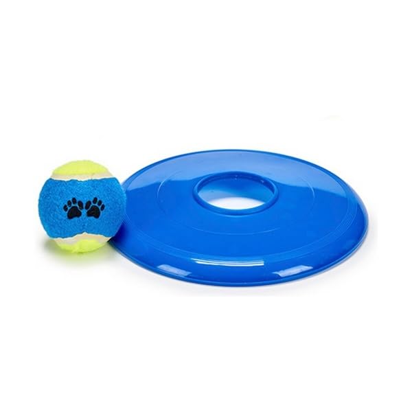 Spielzeug-Set für Hunde, Frisbee, Gummi, Polypropylen (12 Stück)