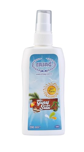 Crema solar factor 50, factor de leche solar 30 y aceite solar, a base de plantas, cuidado natural, certificado Halal (3 juegos de crema, aceite y leche, 50, factor de protección solar (SPF))