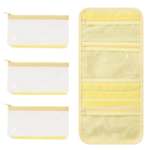 VanFn Cosmetic Bags, Makeup Bag Cosmetic Bag for Women Cosmetic Travel Makeup Bag Large Travel Toiletry Bag for Girls Make Up Bag Brush Bags P.Travel Series2